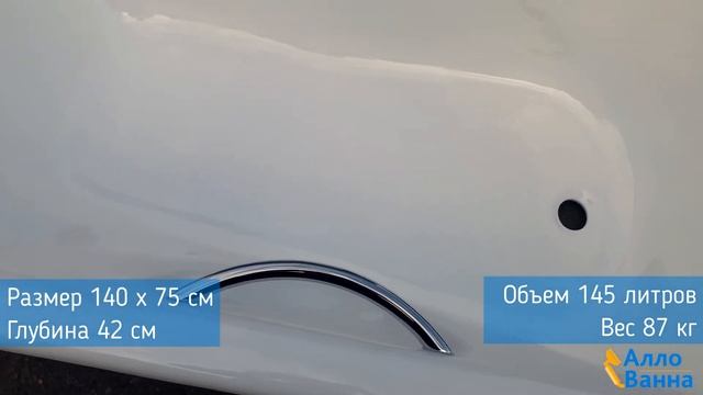 Обзор чугунной ванны Finn Anatomic 140х75 с ручками смотреть онлайн