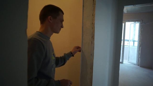 Покраска стен методом безвоздушного нанесения от "Новоросс-отделка" смотреть онлайн