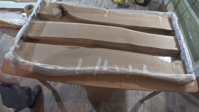 Барная стойка из дерева и смолы своими руками | Wooden and resin bar counter with your own hands смотреть онлайн