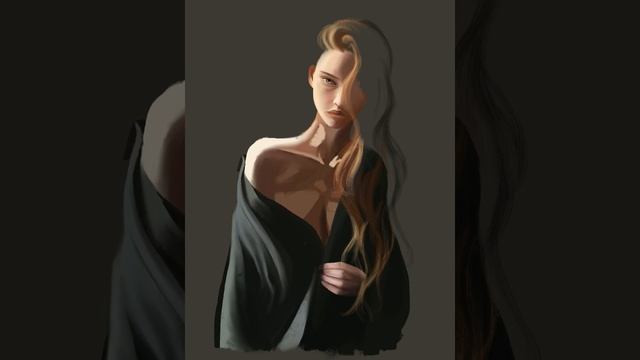 PROCREATE Digital painting process/speed paint смотреть онлайн