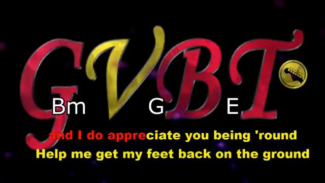 Help - The Beatles - GVBT Karaoke Guitar Video Backing Track scrolling tablature, chords and lyrics смотреть онлайн