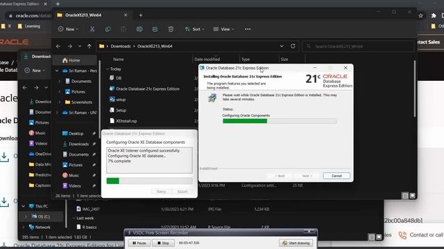 Oracle express edition installation [CSCE 5370 Distributed and parallel database systems ] смотреть онлайн