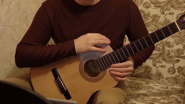Настройка шестиструнной гитары, часть 1- на слух смотреть онлайн