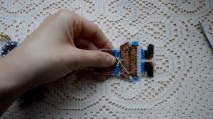 Как сшить ПЛАСТИКОВУЮ канву? Оформляем "Ребята нашего двора" от Яны Горкальцевой. Вышивка крестом