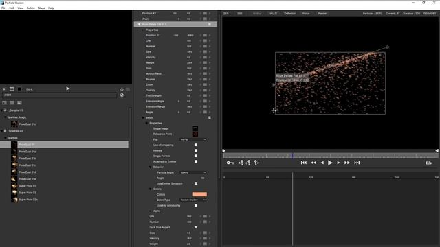 Particle Illusion - Understanding The Controls - Particle Properties [Getting Started] смотреть онлайн