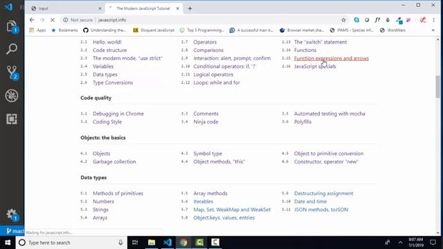 javascript.info The Modern JavaScript Tutorial 2.15 Callback Functions смотреть онлайн