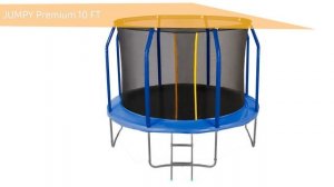 ТОП—7. Лучшие батуты с сеткой. Рейтинг 2021 года!