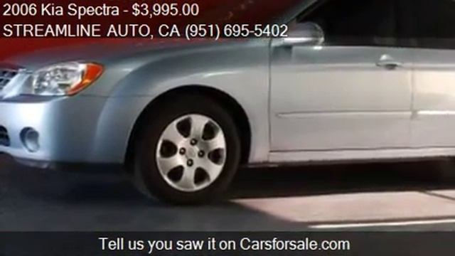 2006 Kia Spectra SX 4dr Sedan (2L I4 4A) For Sale In Temecul
