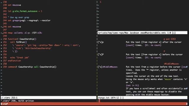Writing my first vim plugin смотреть онлайн