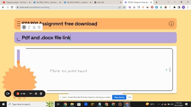 STA301 Assignment 1 solution 2022 .docx & pdf file смотреть онлайн
