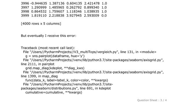 Pandas : Plotting a dataframe with seaborn.pairplot() in multiple colors? смотреть онлайн