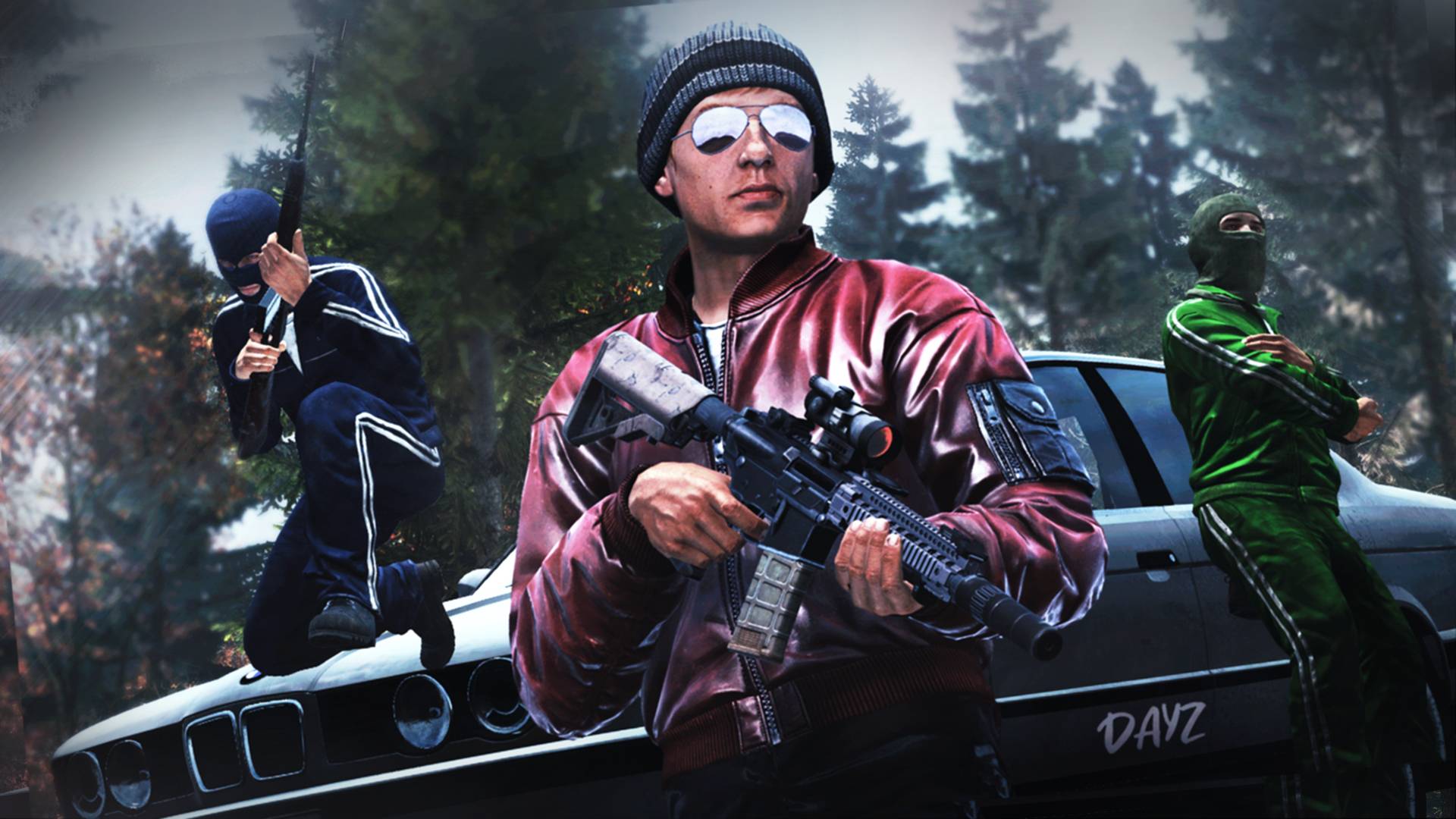 БАНДИТЫ НА BMW — DAYZ смотреть онлайн