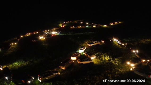 С днём России из Приморского края Флеш моб из машин