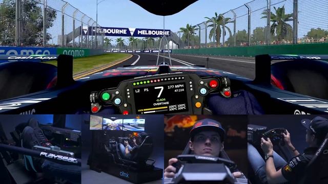 @citrix Virtual Lap: Max Verstappen at the Australian Grand Prix смотреть онлайн