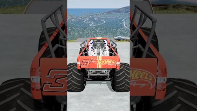 Monster Trucks Crazy Jumps Racing and Crashes смотреть онлайн