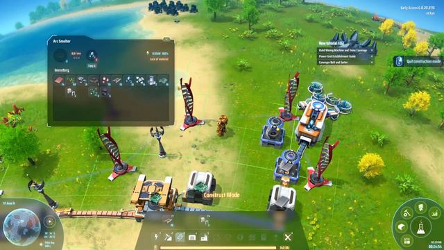 Возвращение в Dyson Sphere Program ⇨ Часть 1 ⇨ Дошел до синих кубов и автомат исследования из них смотреть онлайн