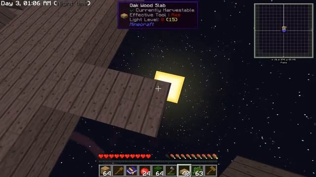 Minecraft Sky Factory | Серия №2 Деревянные ножницы рулят! смотреть онлайн