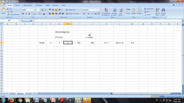 CARA MUDAH MEMAHAMI METODE BISECTION смотреть онлайн