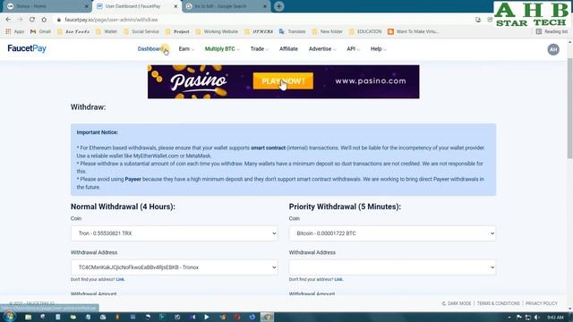 Instant $9 Dollar Withdrawal Live Proof ll Online Earing Site ll #Tron Profitable Earning Site 2022 смотреть онлайн