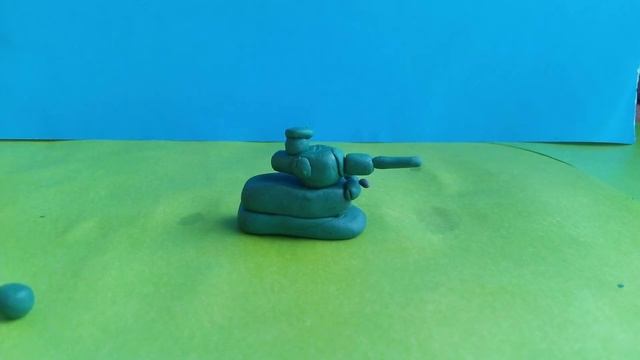 как сделать танк chi-ha из пластилина🇨🇳 смотреть онлайн