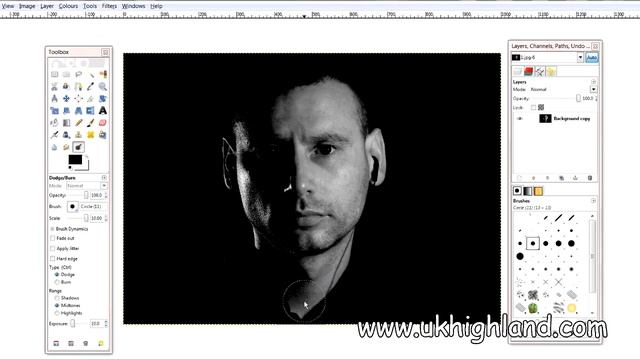 Dodge & Burn Tool in GIMP: A Basic Tool смотреть онлайн