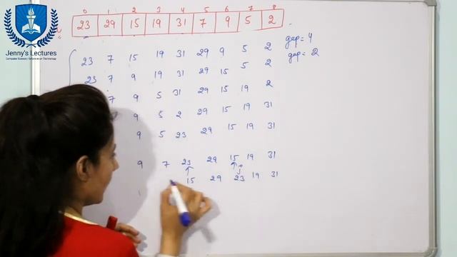 7.11 Shell Sort | Sorting Algorithms | Full explanation with Code | DSA Course смотреть онлайн