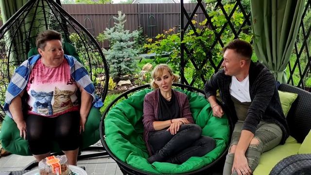 Приняла гостей, Денис и его мама Татьяна в гостях у моего канала. Болталка смотреть онлайн