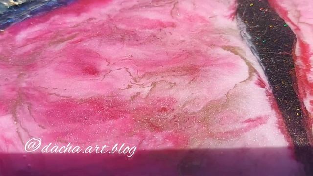 Картина "Глаз дракона" из эпоксидной смолы и текстурной пасты " Eye of the dragon " resin epoxy смотреть онлайн