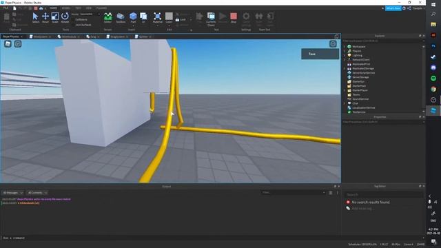 Rope Physics/Wire Module Showcase | Roblox Studio смотреть онлайн