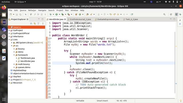 7.2 Problem's solution (Word order) смотреть онлайн