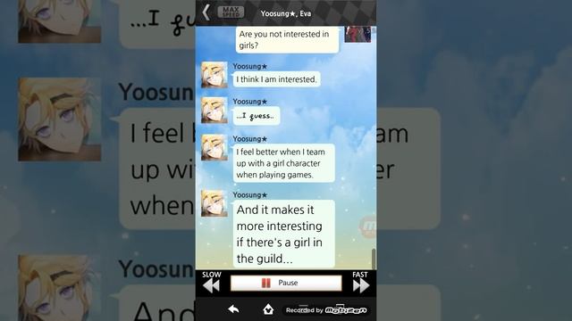 Yoosung⋆'s Route Walkthrough Casual Story Day 1-1【Cheritz Mystic Messenger】 смотреть онлайн