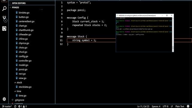 Go Protocol Buffers, Go Generate, and VS Code Tasks смотреть онлайн