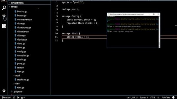 Go Protocol Buffers, Go Generate, and VS Code Tasks
