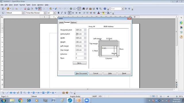 Create Labels in OpenOffice document | Digital Documentation | Class 10 Information Technology смотреть онлайн