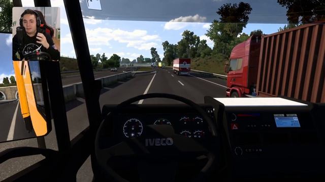 CONSEGNA PACCHI con EUROTECH DHL su EURO TRUCK SIMULATOR 2! смотреть онлайн