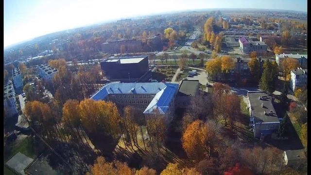 Новомосковск (с высоты птичьего полета) смотреть онлайн