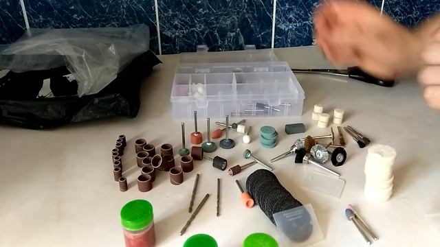 Насадки для мини-дрелей 228 шт., Мини дрель смотреть онлайн