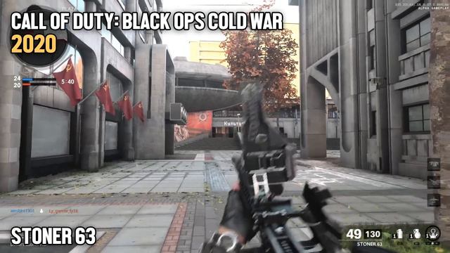 Call of Duty BLACK OPS 1 vs BLACK OPS COLD WAR (ALPHA) — Weapons Comparison смотреть онлайн