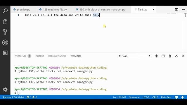 Context Manager || Python tutorial смотреть онлайн