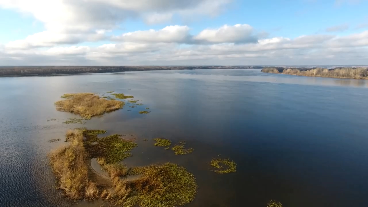 Волга. Осенняя рыбалка и отдых. Рыбалка в Самарской области. смотреть онлайн