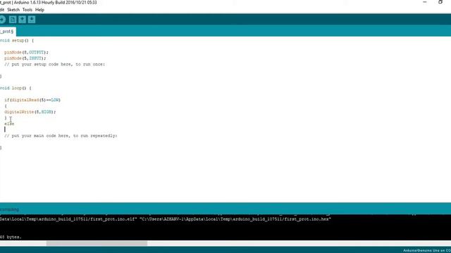 Arduino Simulation On Proteus - Switch (தமிழ்)