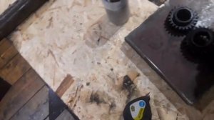 Станок для усиления профильной трубы своими руками.Начало часть 1