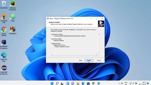 How to Install Telegram on Windows 11 PC смотреть онлайн