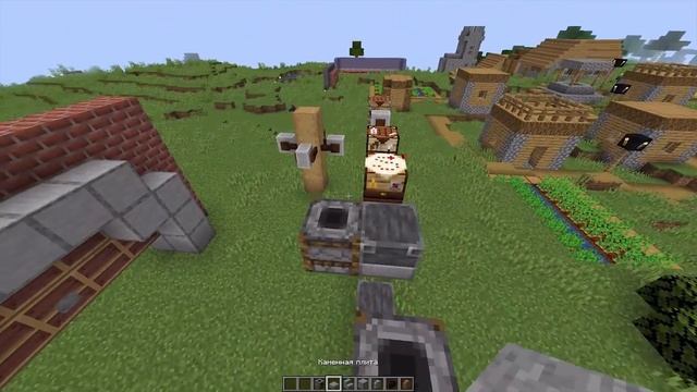 Майнкрафт Обновление 1.14 - МНОГО КОТОВ , Секретный интерфейс , Разбойники , Цветные таблички 18w45 смотреть онлайн