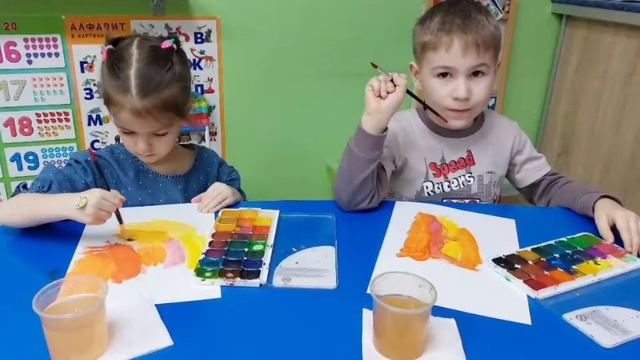 Рисование и аппликация "Попугай" /12.01.2022г/ смотреть онлайн