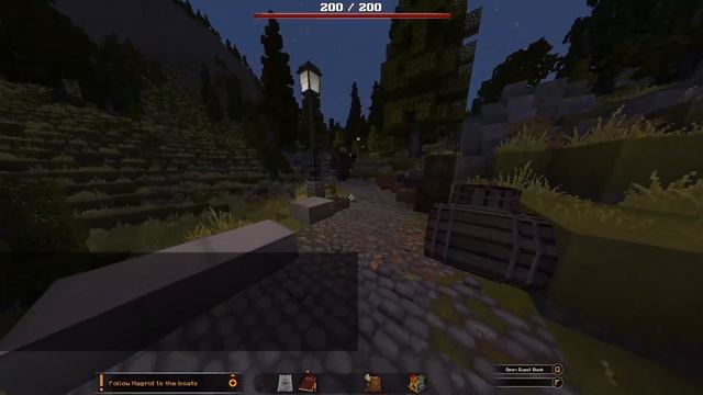 А ВОТ И ХОГВАРТС В Minecraft! - ГАРРИ ПОТТЕР! - МОД! - Witchcraft and Wizardry #2 смотреть онлайн