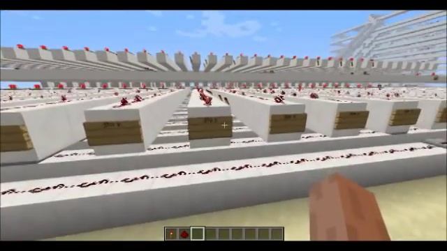 Minecraft Reprogrammable 8-Bit Redstone Computer смотреть онлайн