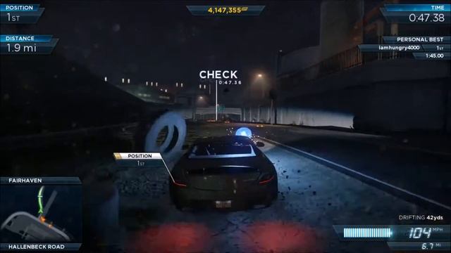 Need for Speed Most Wanted - Mercedes-Benz SLS AMG - Chain Reaction смотреть онлайн