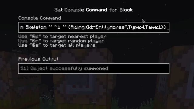 Tutorial: Summon A Skeleton On A Skeletal Horse. Minecraft 1.7