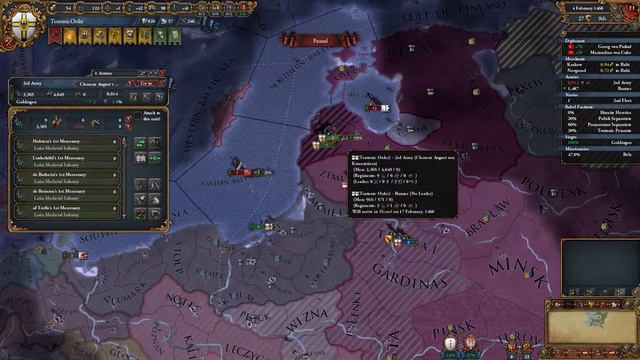 EU4 Achievement Baltic Crusader - Europa Universalis Teutonic Order Lets Play ep 6 смотреть онлайн